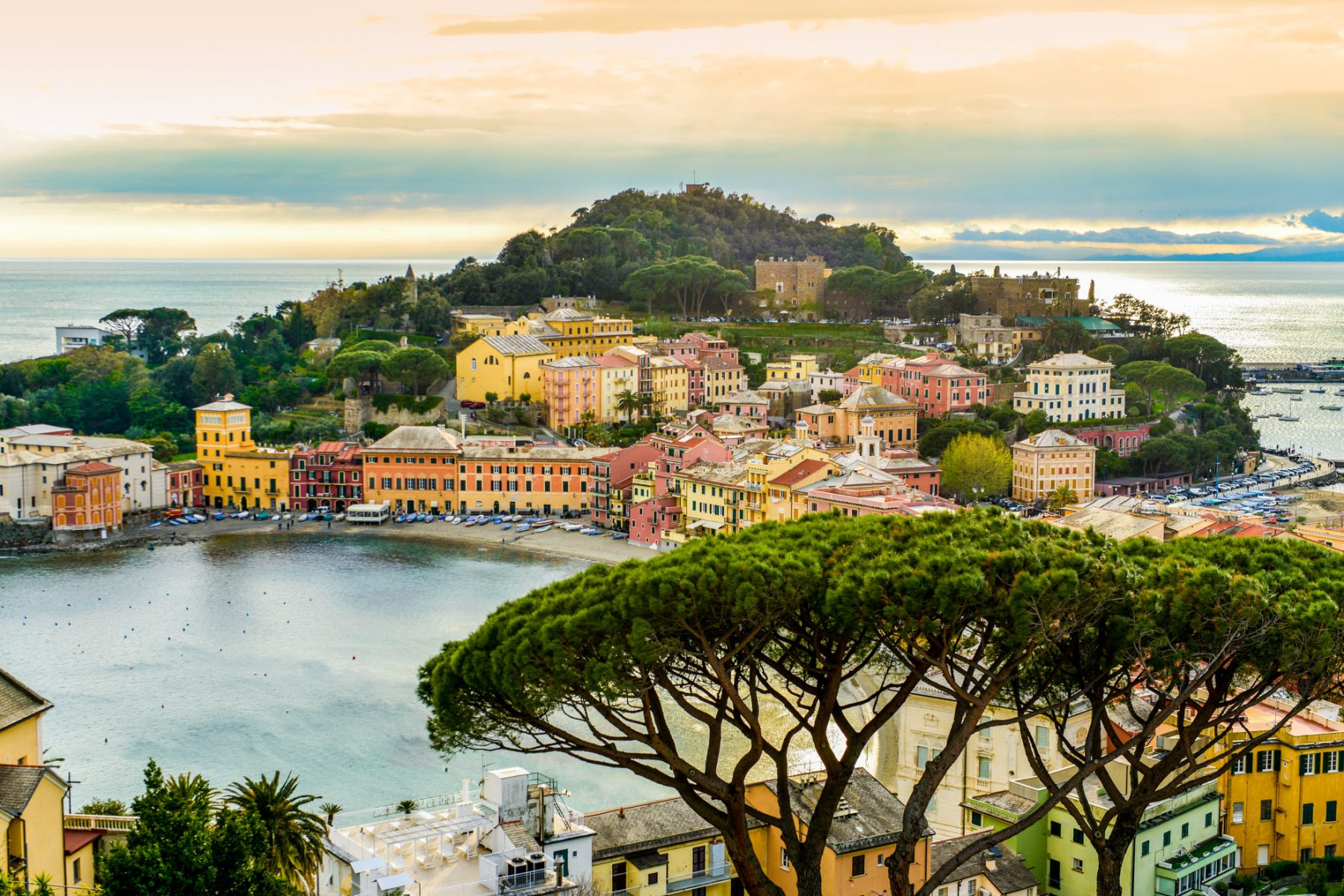 Sestri Levante utsikt