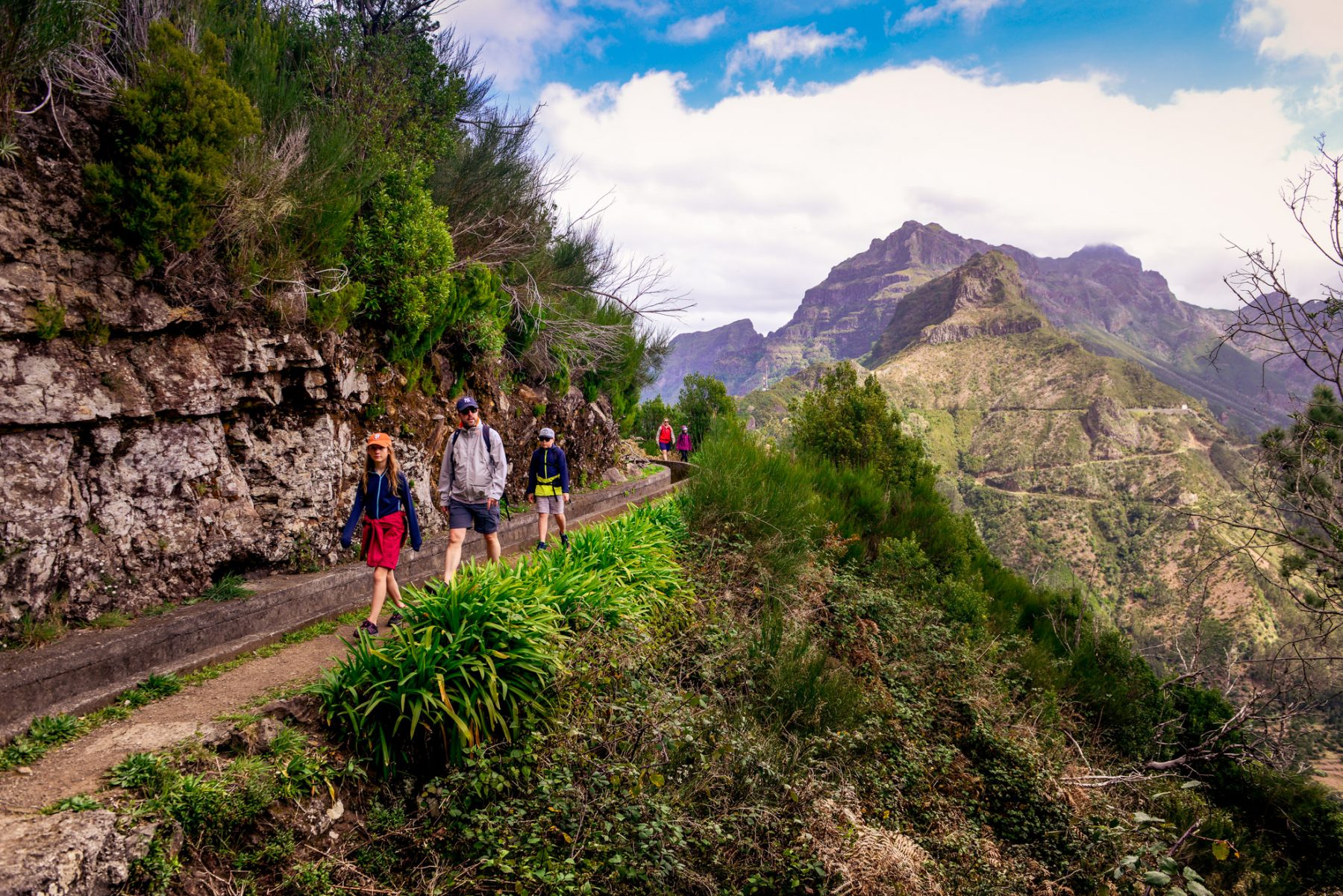The mountains and levadas of Madeira