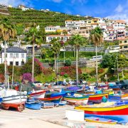 Fiskebåtar i Camara de Lobos