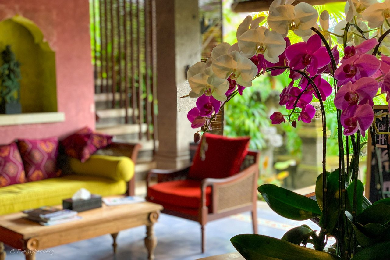 Receptionen på Dwaraka Royal VIllas