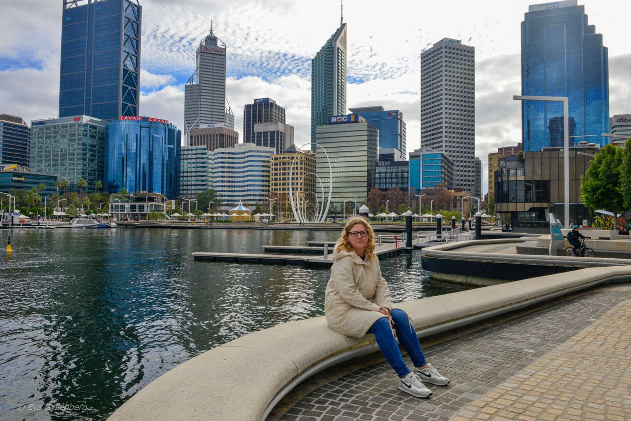 Eva i Perth, Australien