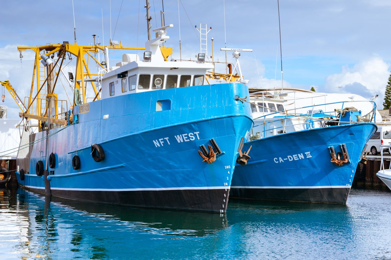 Fremantle hamn - Australien