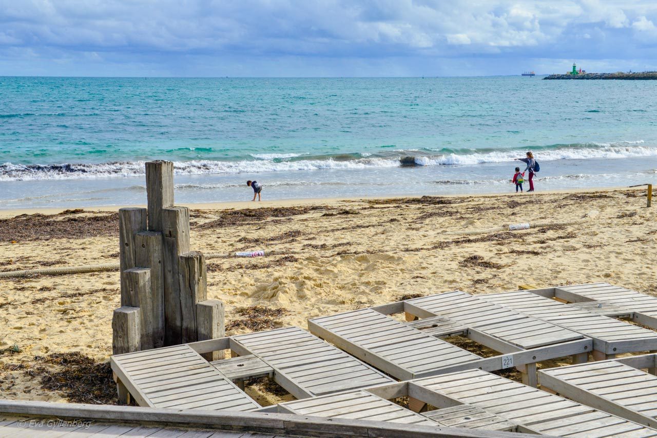 Strand vid Fremantle - Australien