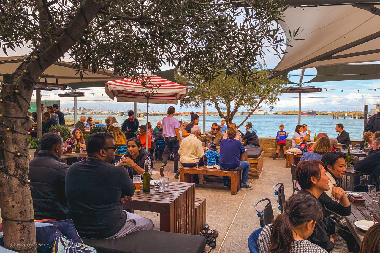 Fremantle utomhusrestaurang