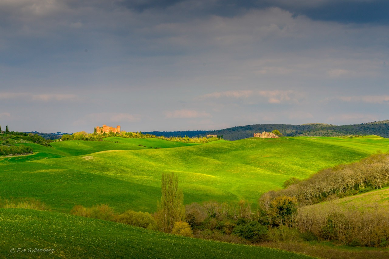 Val d'Orcia - rolling hills