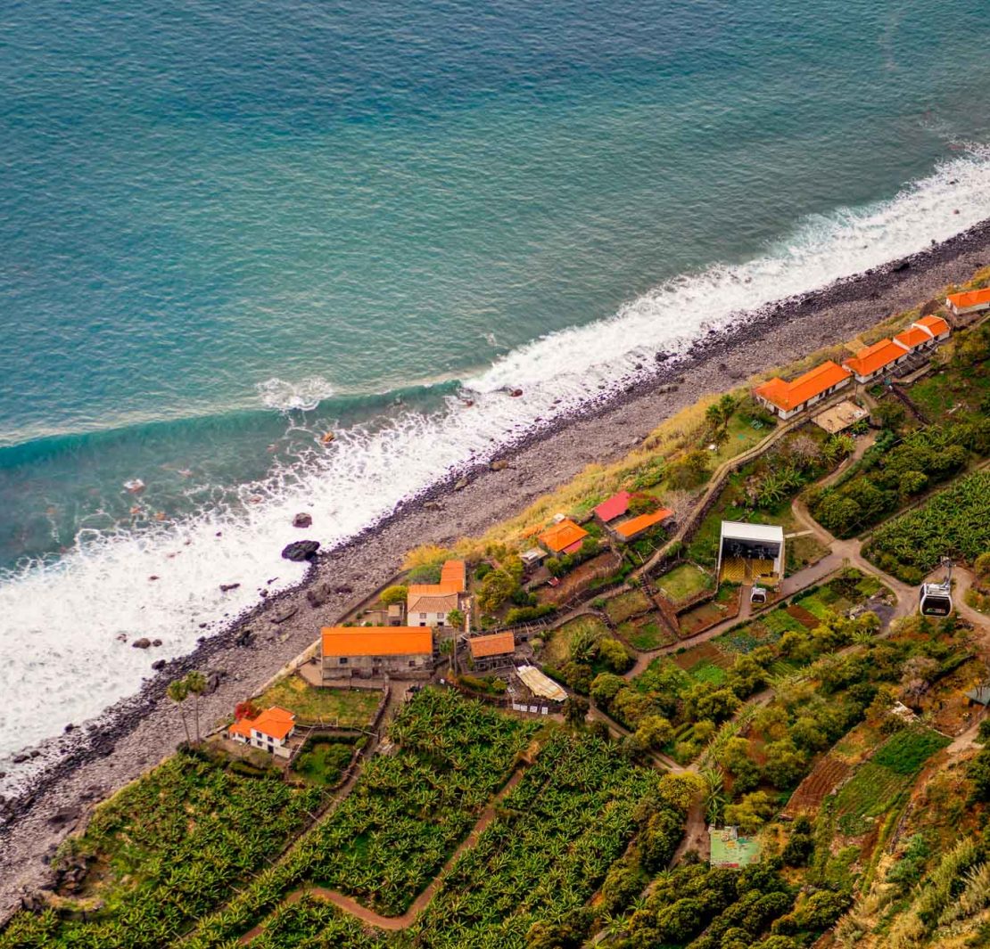 Faja Dos Padres from above
