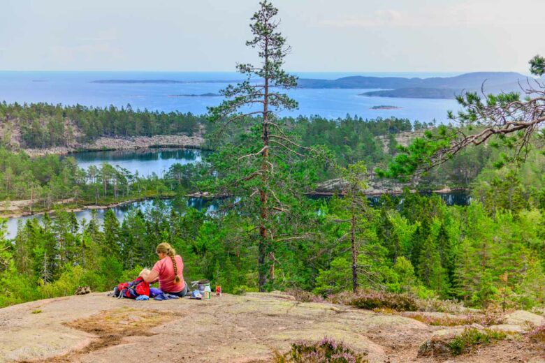 Picnic on the mountain