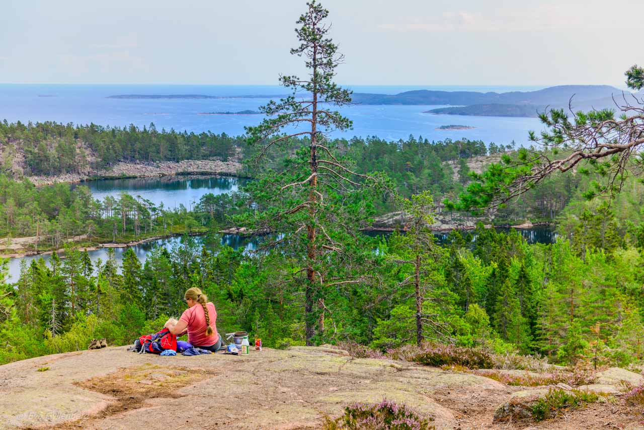 Picknick på berget