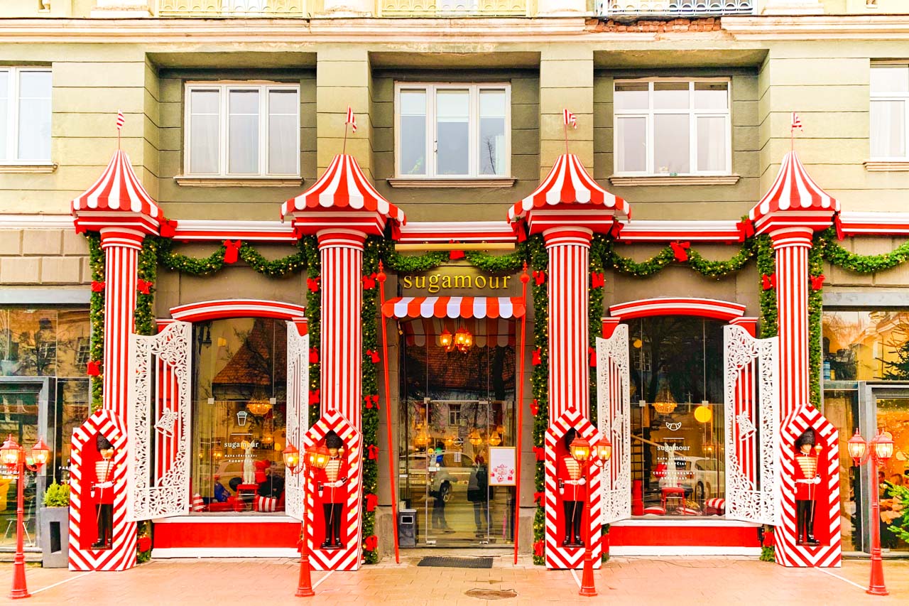 Sugamour - en av alla caféer i Vilnius