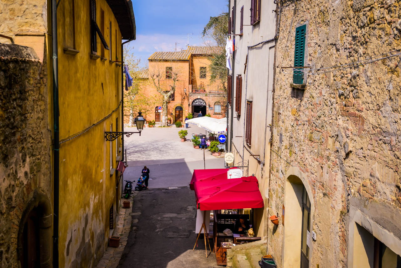 Restaurang i Volterra