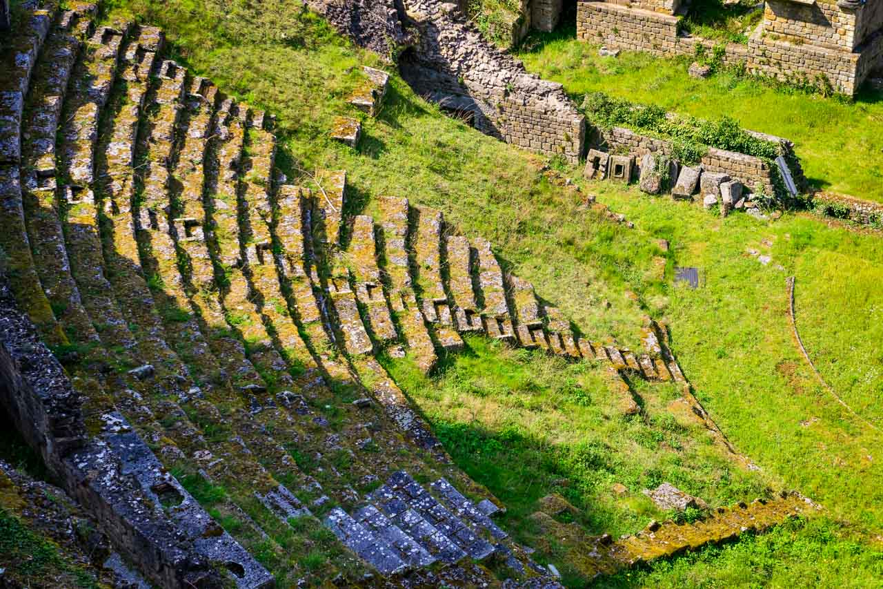 Romerst utgrävning i Volterra