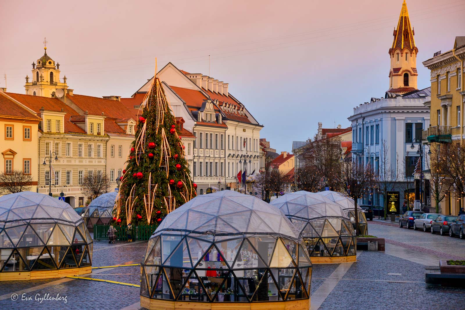 Julmarknader-Vilnius