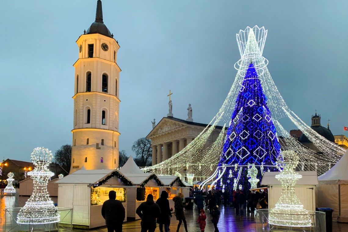 Julmarknader-Vilnius