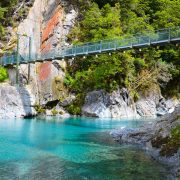 Blue pools i Mount Aspiring