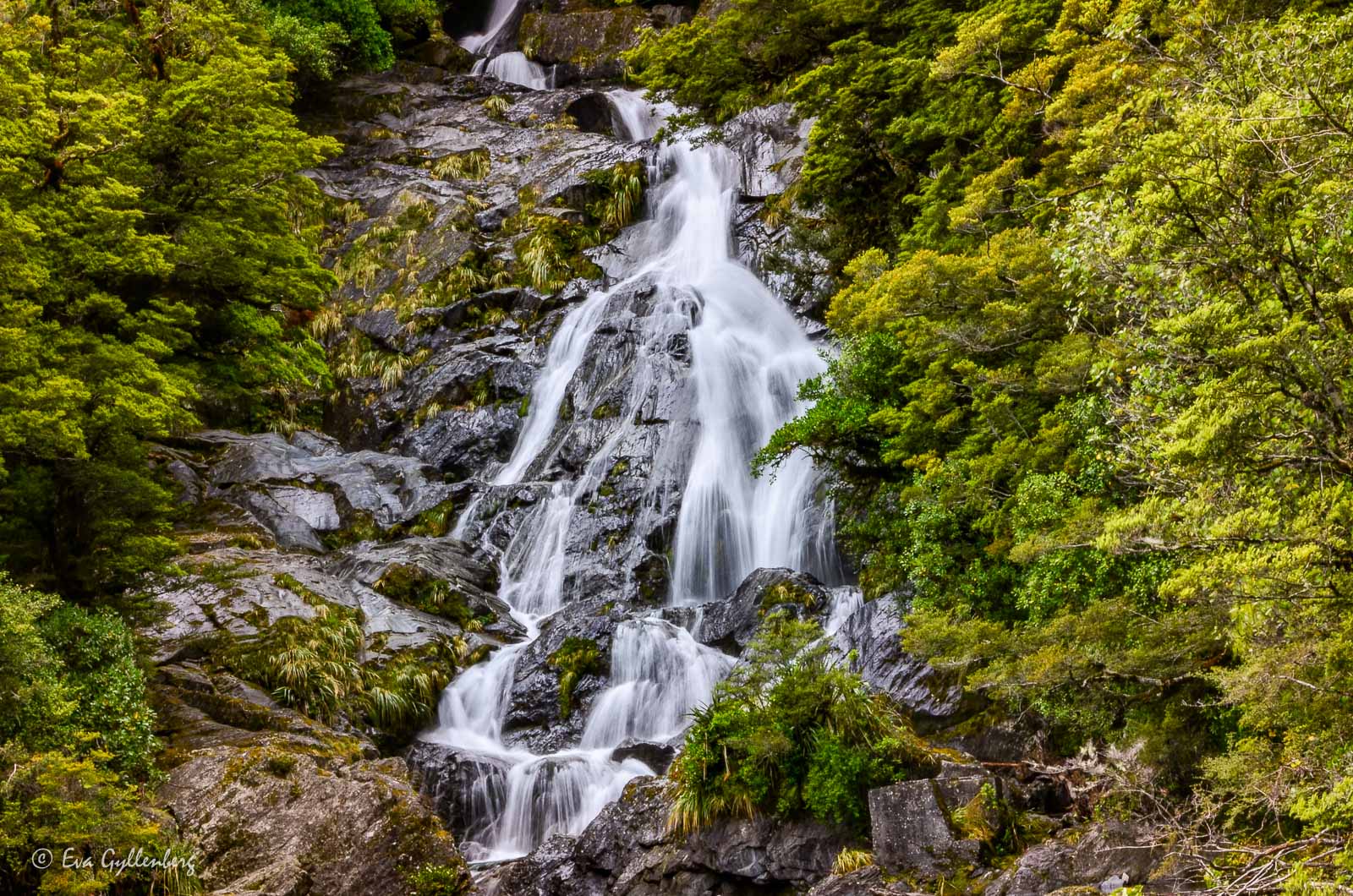 Vattenfall i Mount Aspiring