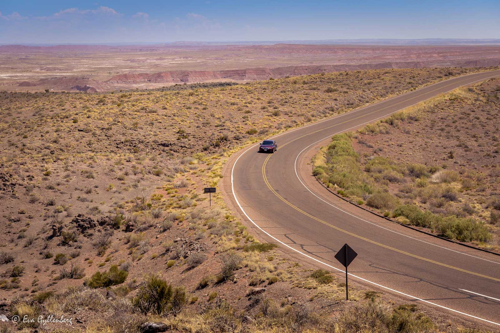 Bilväg i Arizona