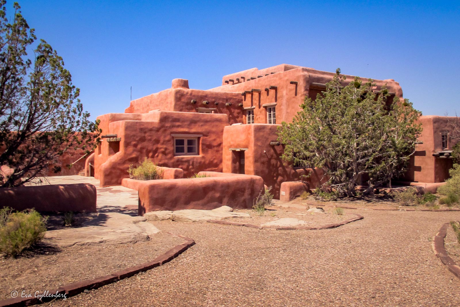 Hus i Petrified Forest