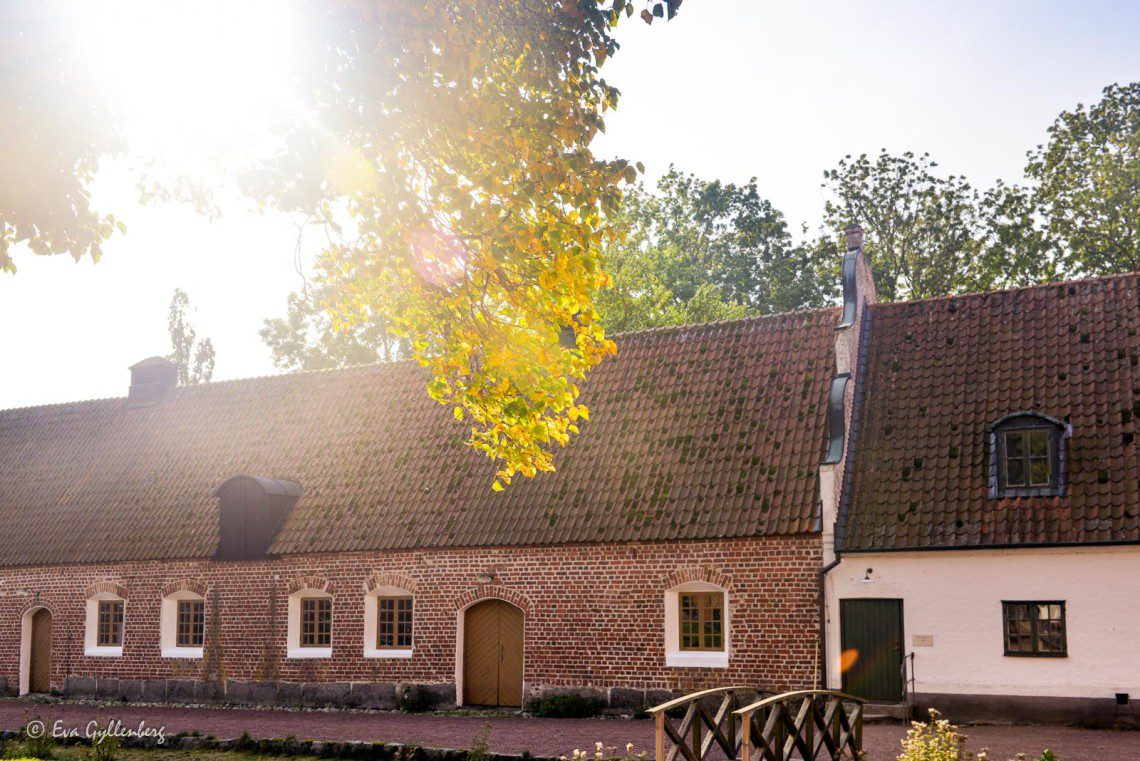 Innergården på Bäckaskog slott
