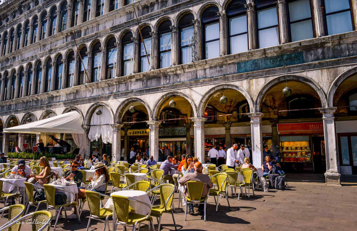 Cafes on St. Mark's Square