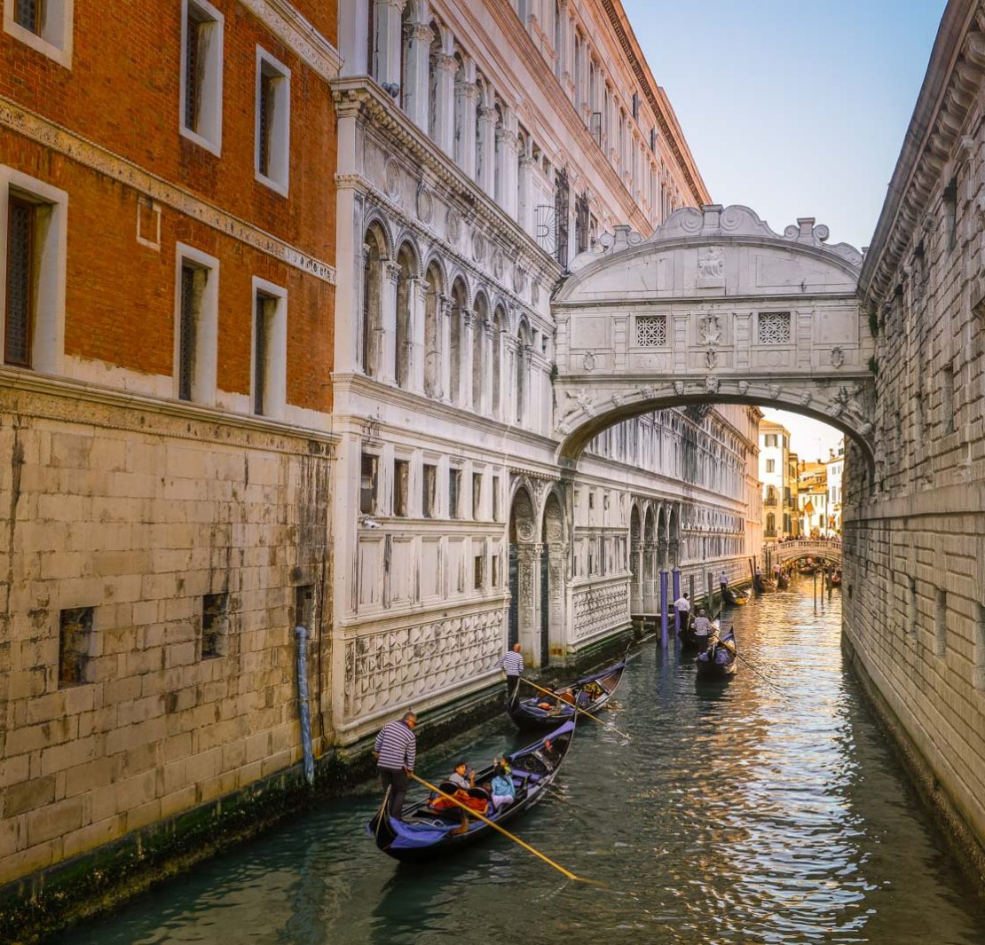 Bridge of Sighs in Venice