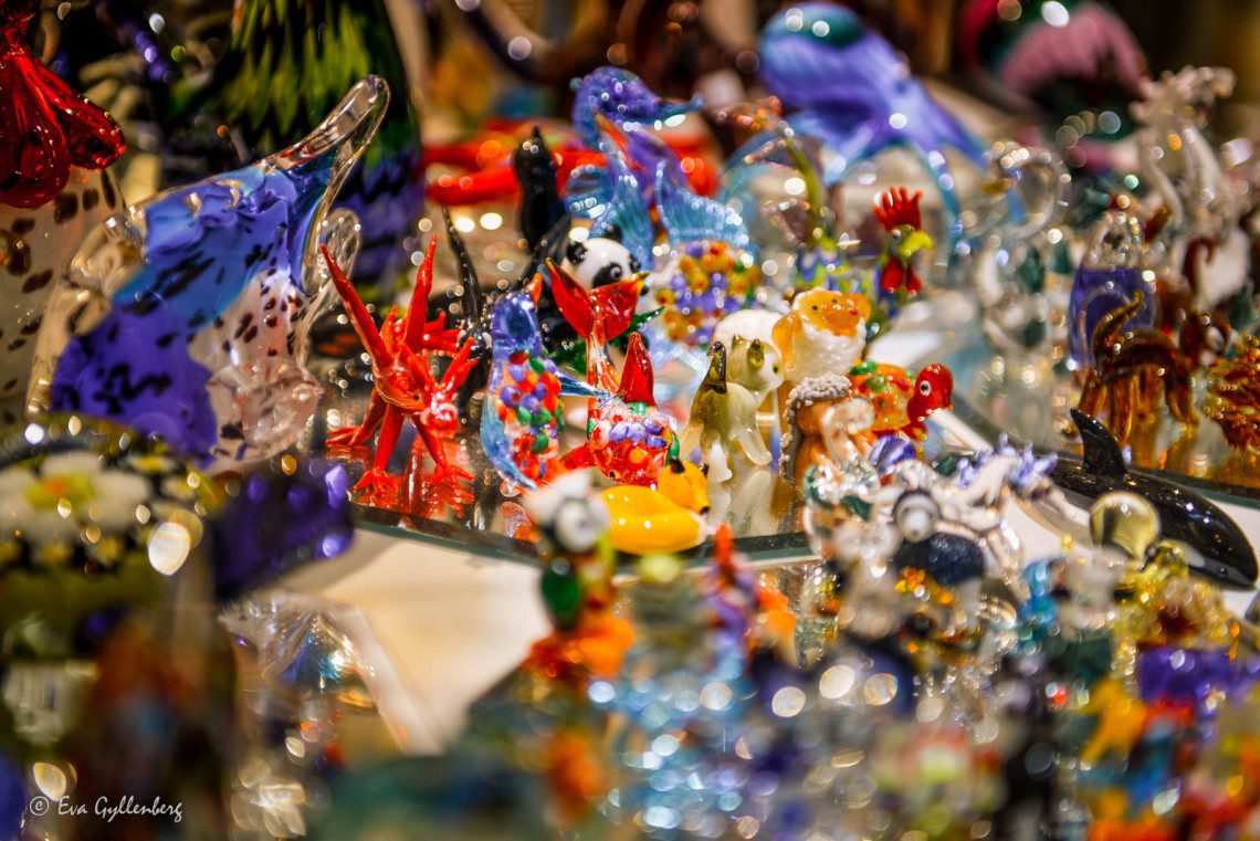 Glasfigurer i Venedig