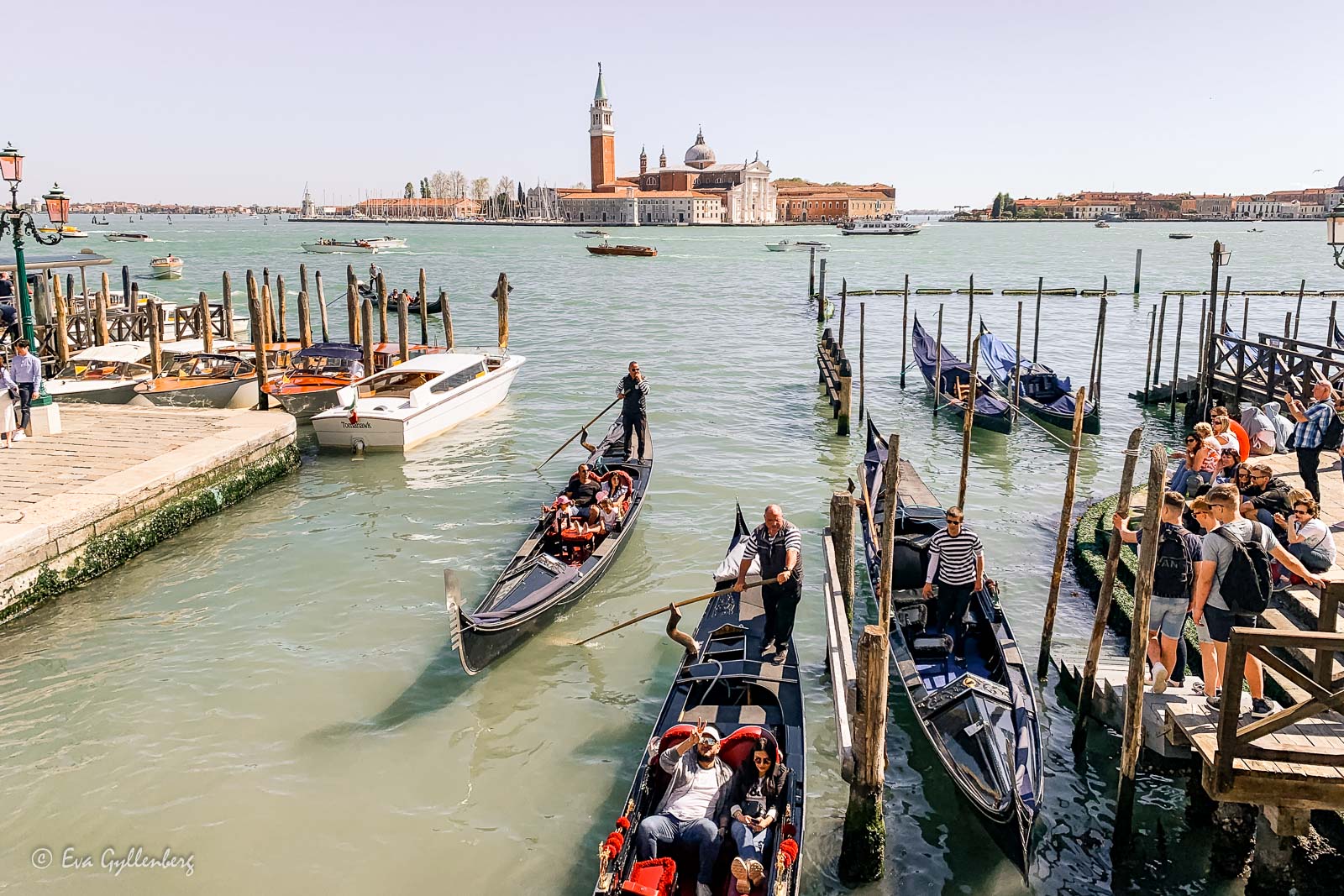 Gondoler i Venedig