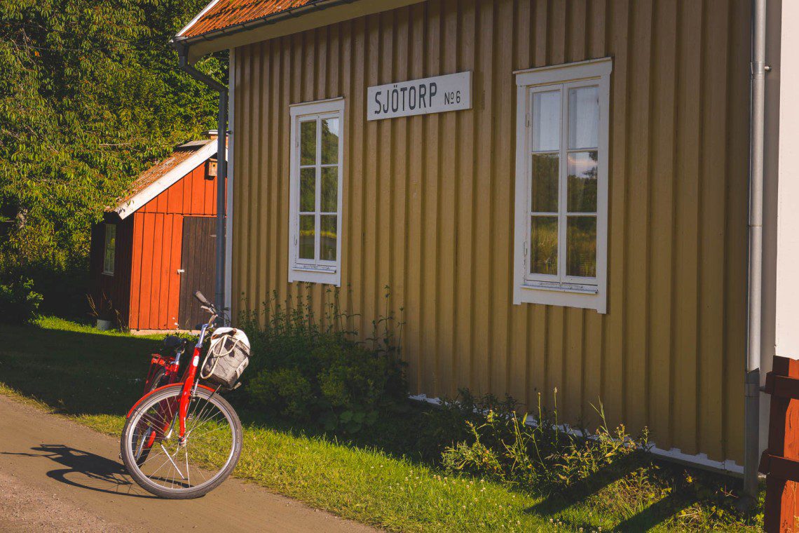 Cykelpaus utefter Göta Kanal