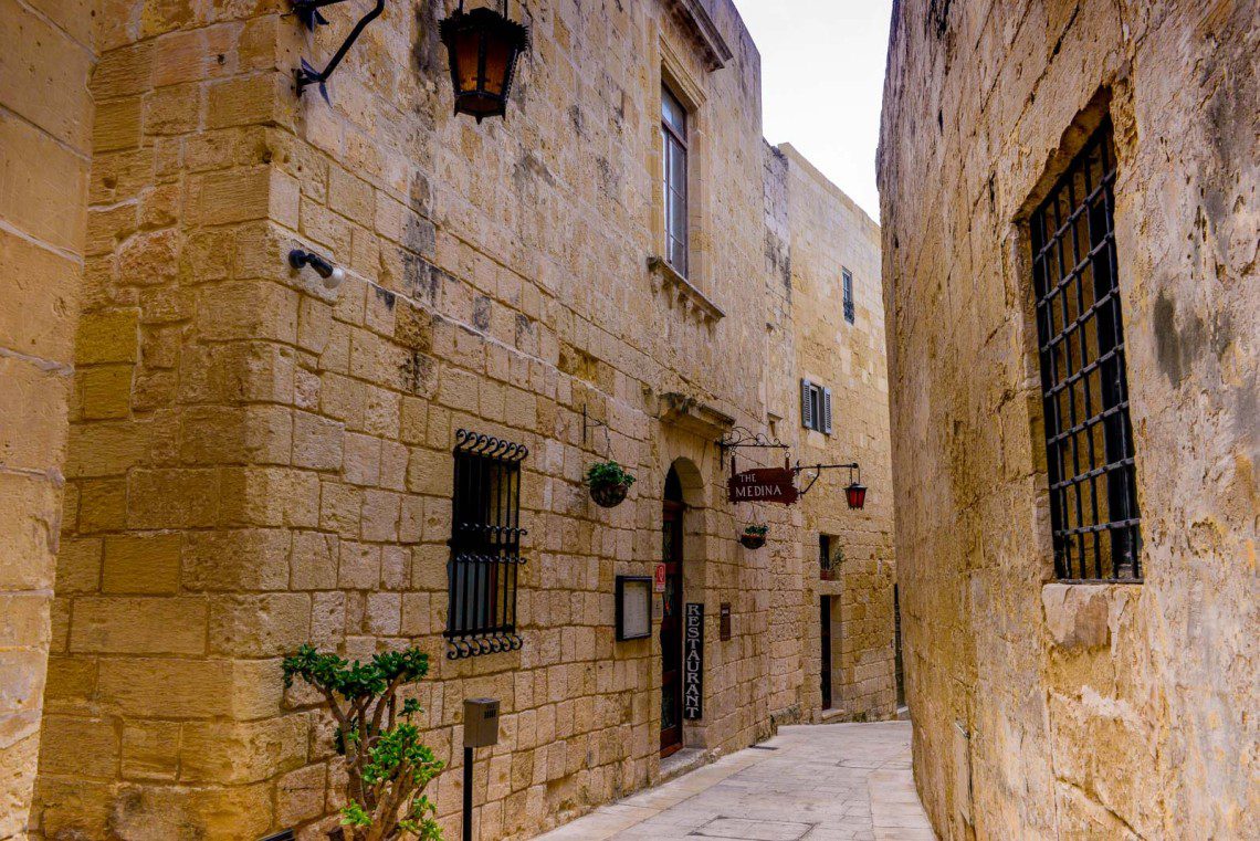 Gränder i Mdina