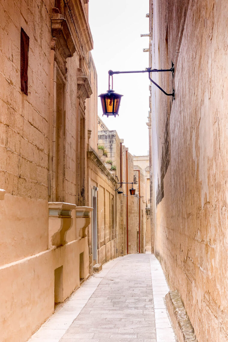 Alleys in Mdina