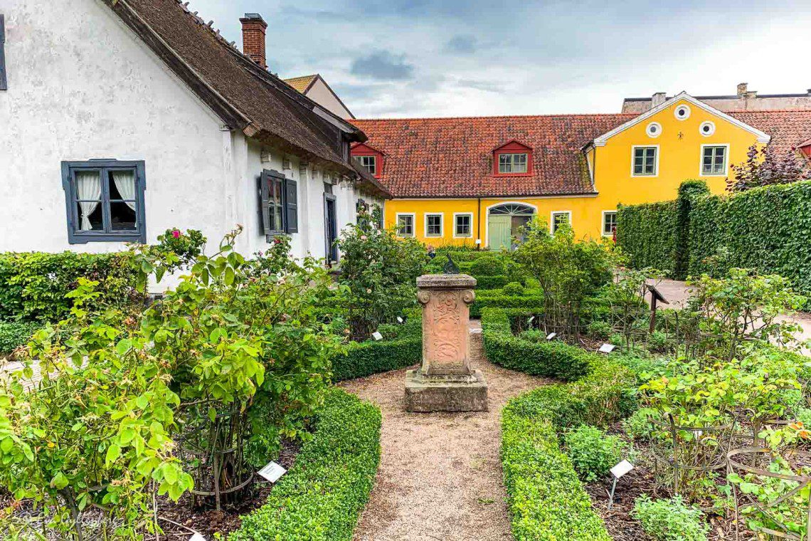 Fin köksträdgård i Kulturen i Lung