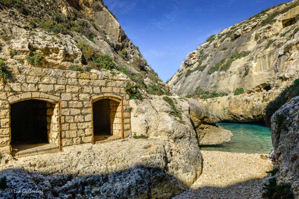 Grottor vid Wied il-Ghasri - Gozo