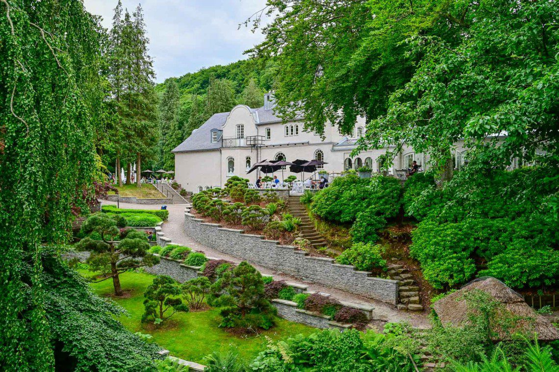 Huset sett från det orientaliska huset