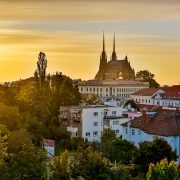 Brno i soluppgång