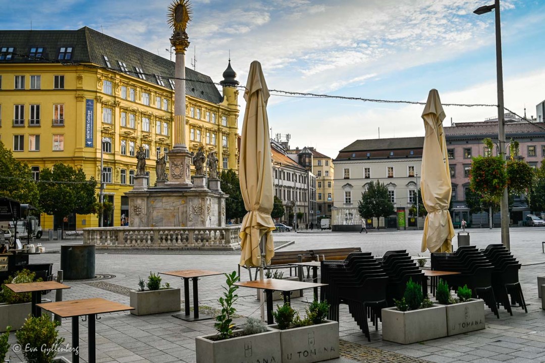 Freedom Square in Brno