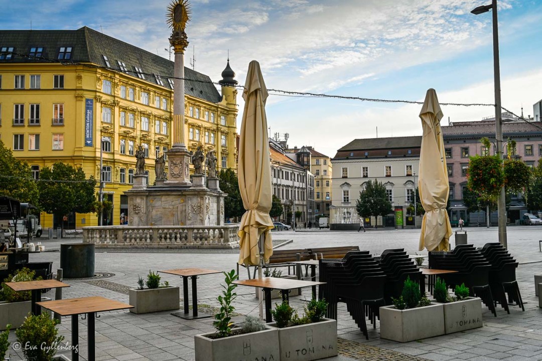 Frihetstorget i Brno
