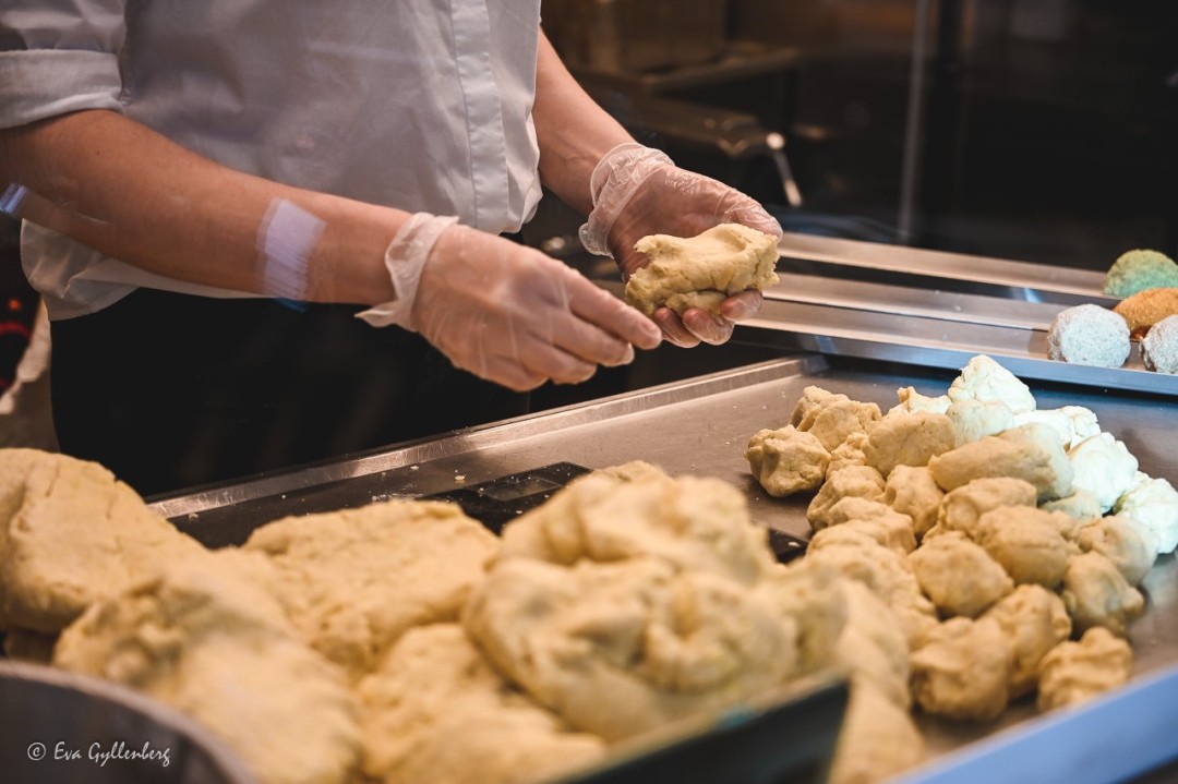 Tillverkning av dumplings