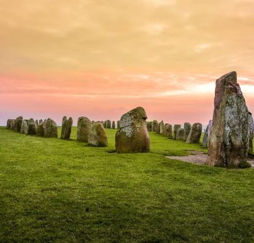Ales stenar på Österlen i Skåne