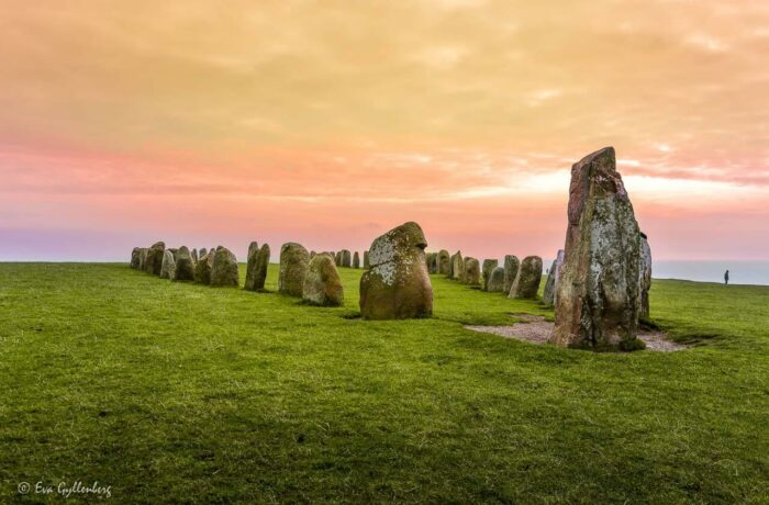 Ales stones on Österlen in Skåne