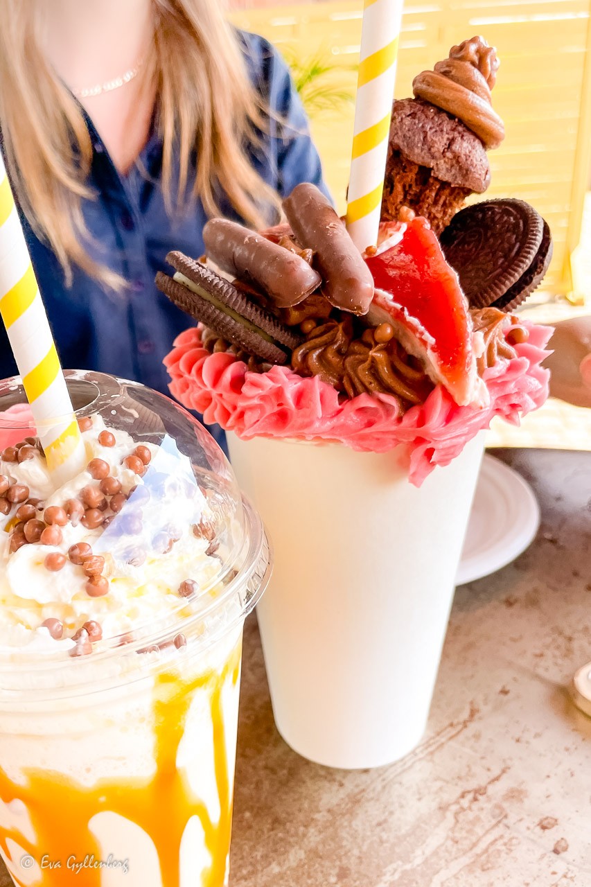 Miss Crickets milkshakes