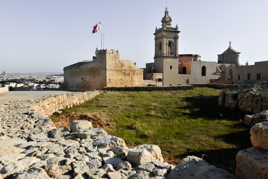 Citadellet i Victoria på Gozo