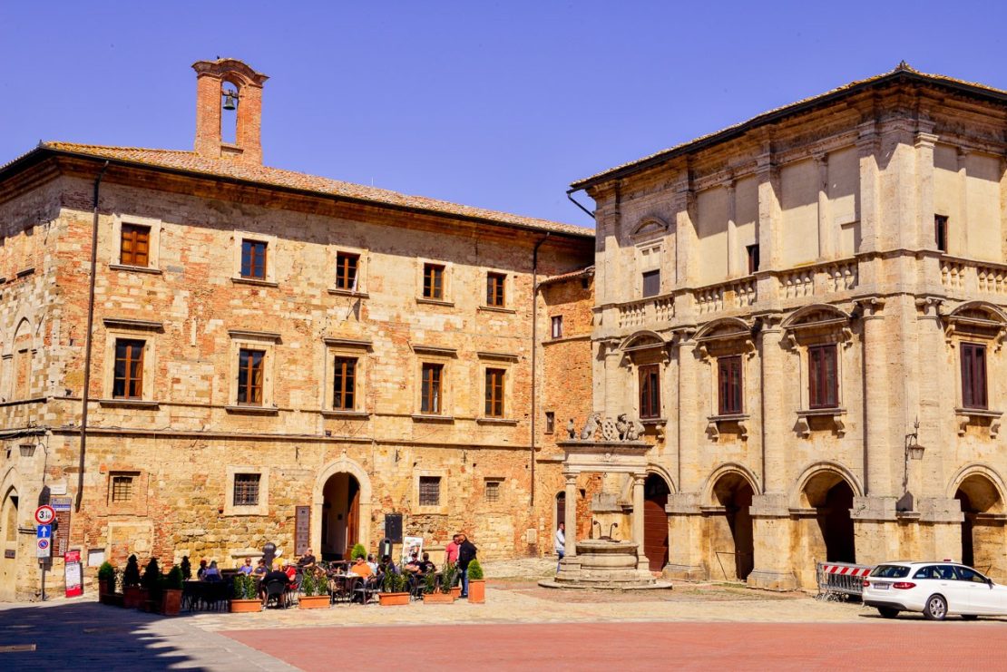 Torget i Montepulciano