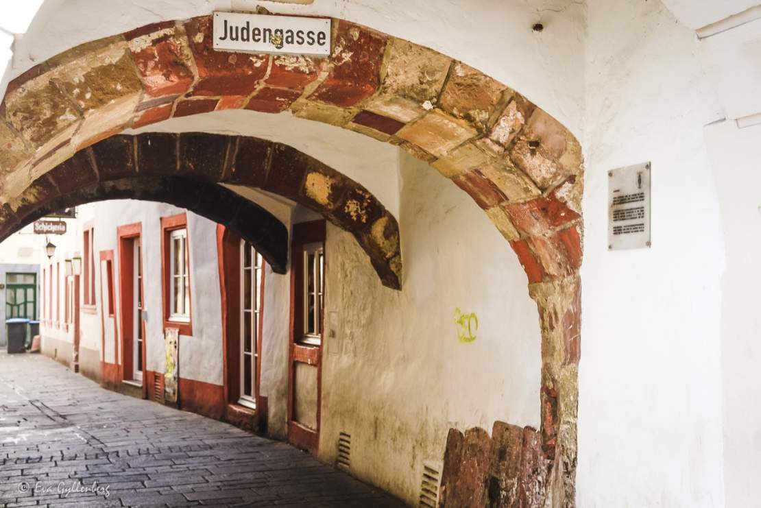 Judengasse gatan i Trier