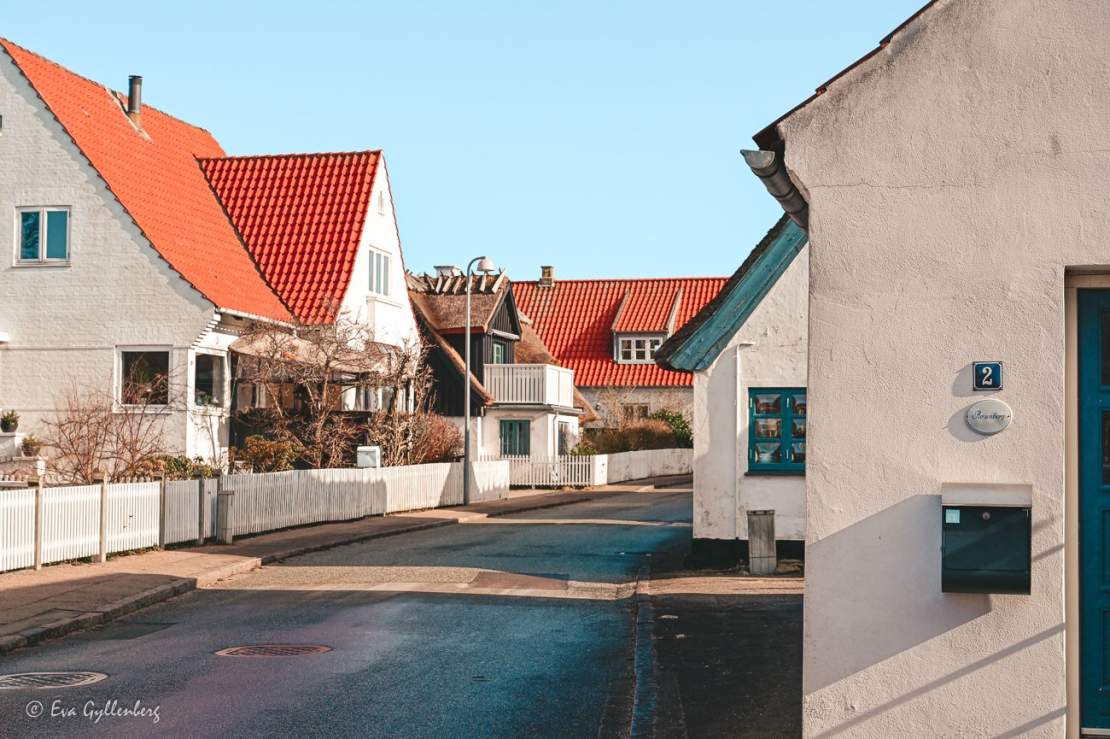 Gata i Gilleleje under lågsäsong