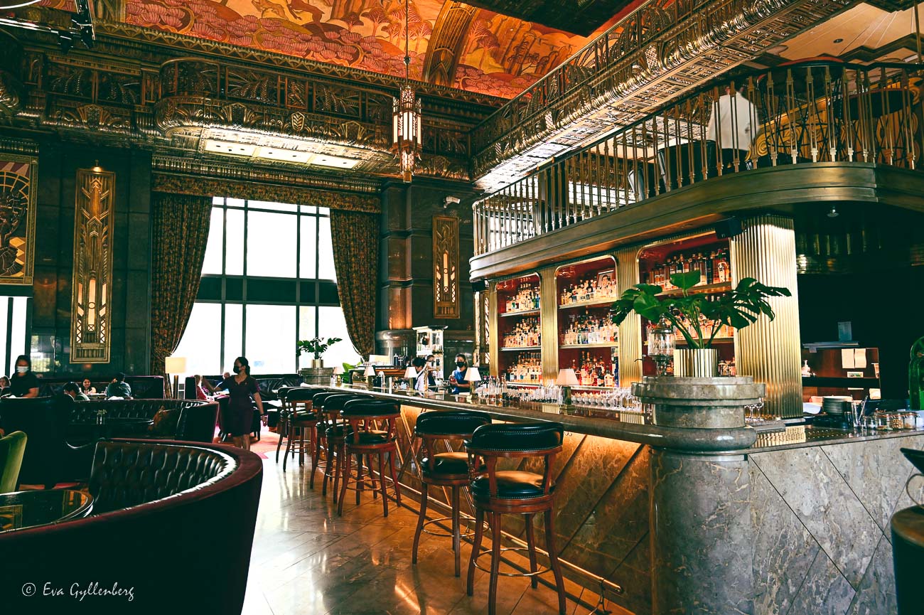 Atlas vackra bar i  Singapore