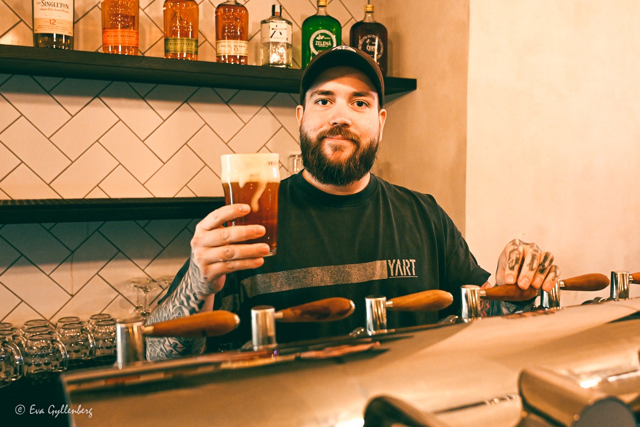 Microbrewery in Prague