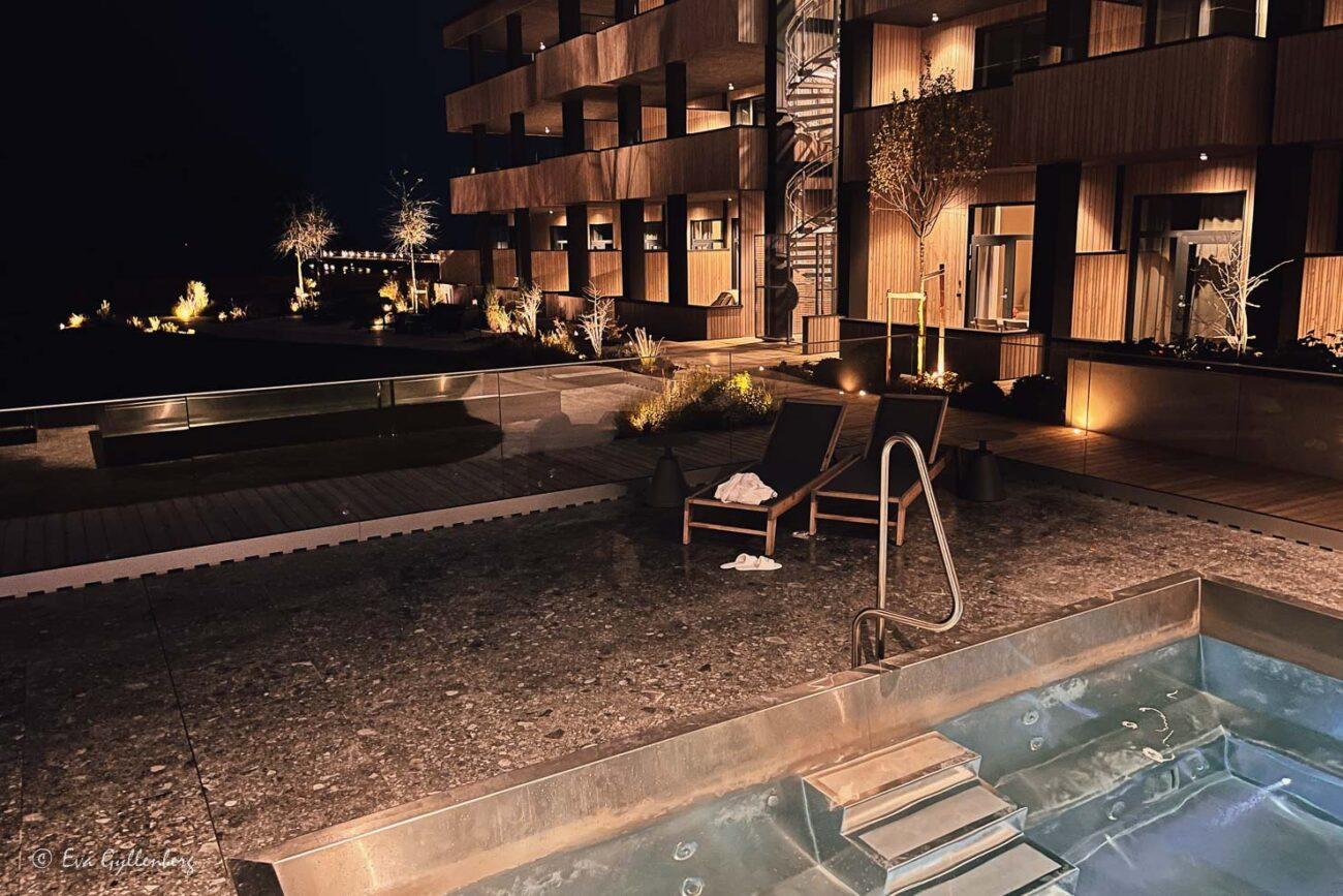 Utomhusspa på Åhus Seaside