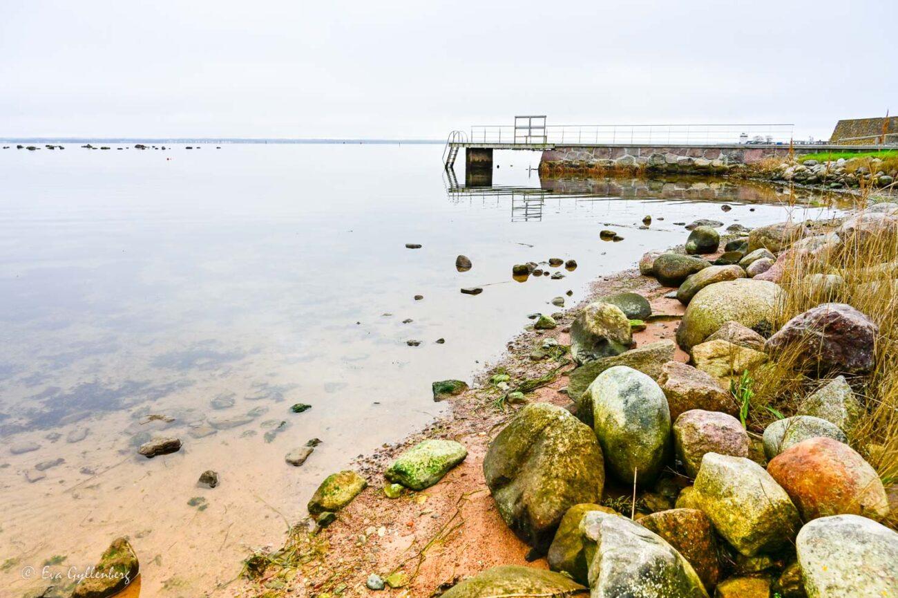 Bryggan vid Kattrumpan i Kalmar