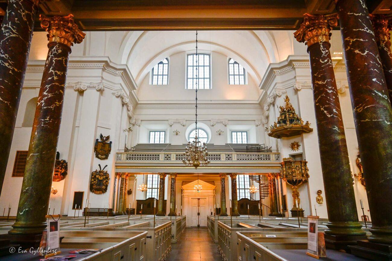 Insidan av Kalmar domkyrka