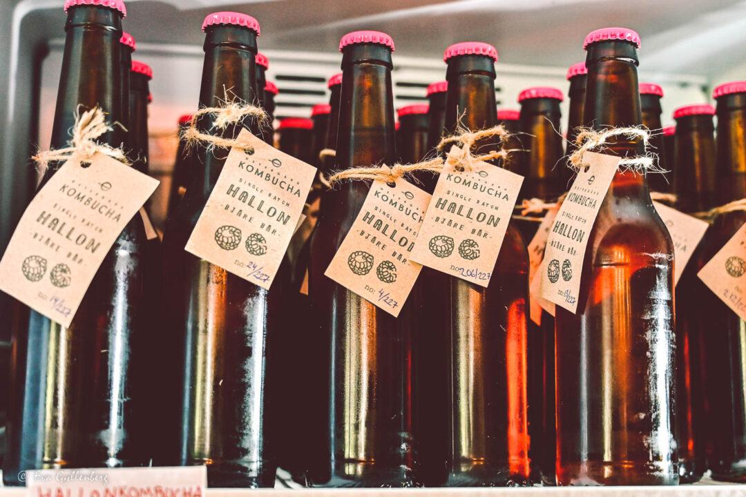Bjäre bärs egna kombucha