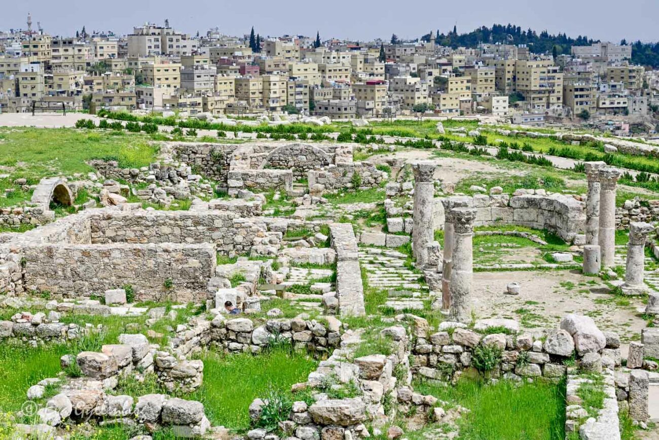 Amman-Citadellet-Jordanien